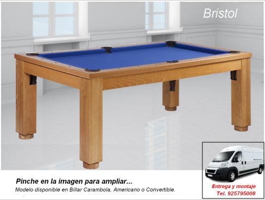 BILLAR MODELO BRISTOL, PRECIO DE VENTA desde 1450 �